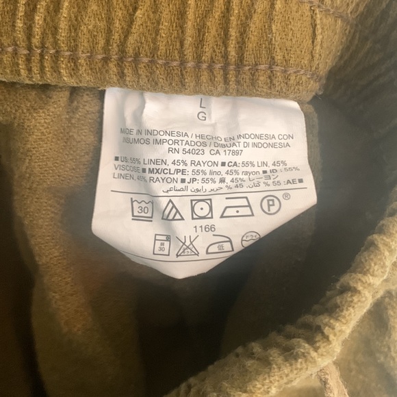 OLD NAVY Drawstring Linen Shorts - Picture 5 of 6